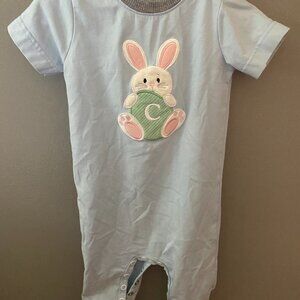 Ricrac & Ruffles size 12M boys Easter outfit